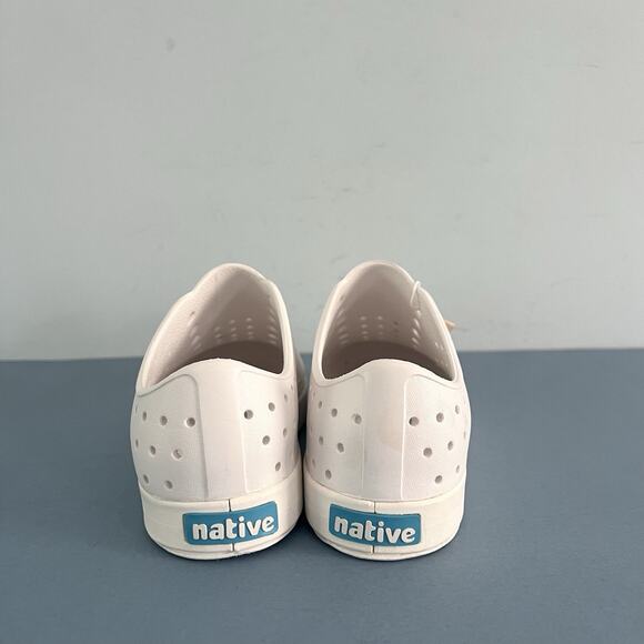 Native Jefferson Shell White Slip-On EVA Unisex Sneakers - Picture 7 of 11
